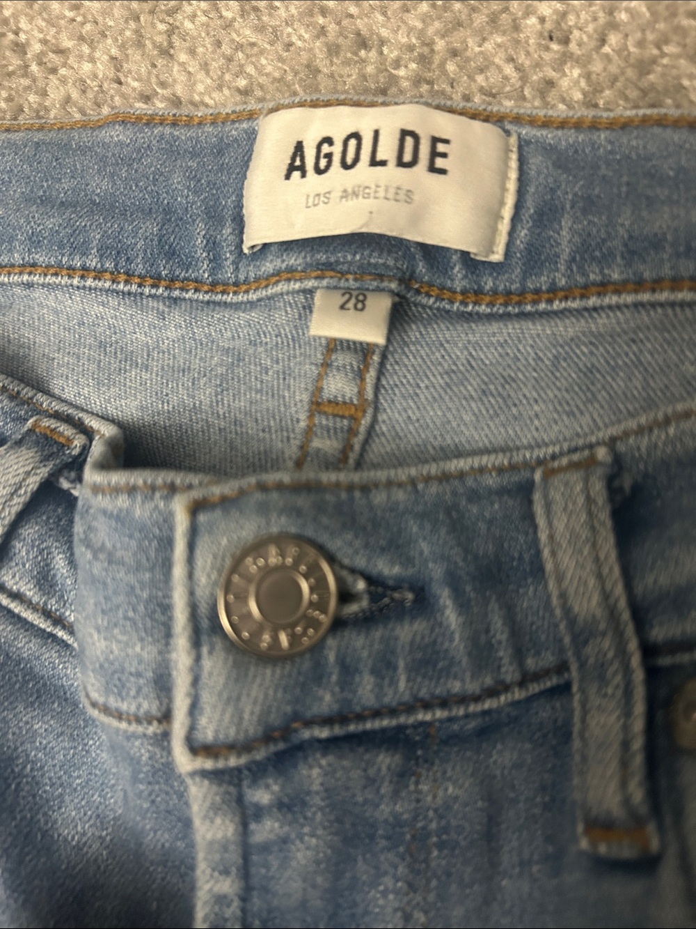 AGOLDE Sophie Skinny Jeans